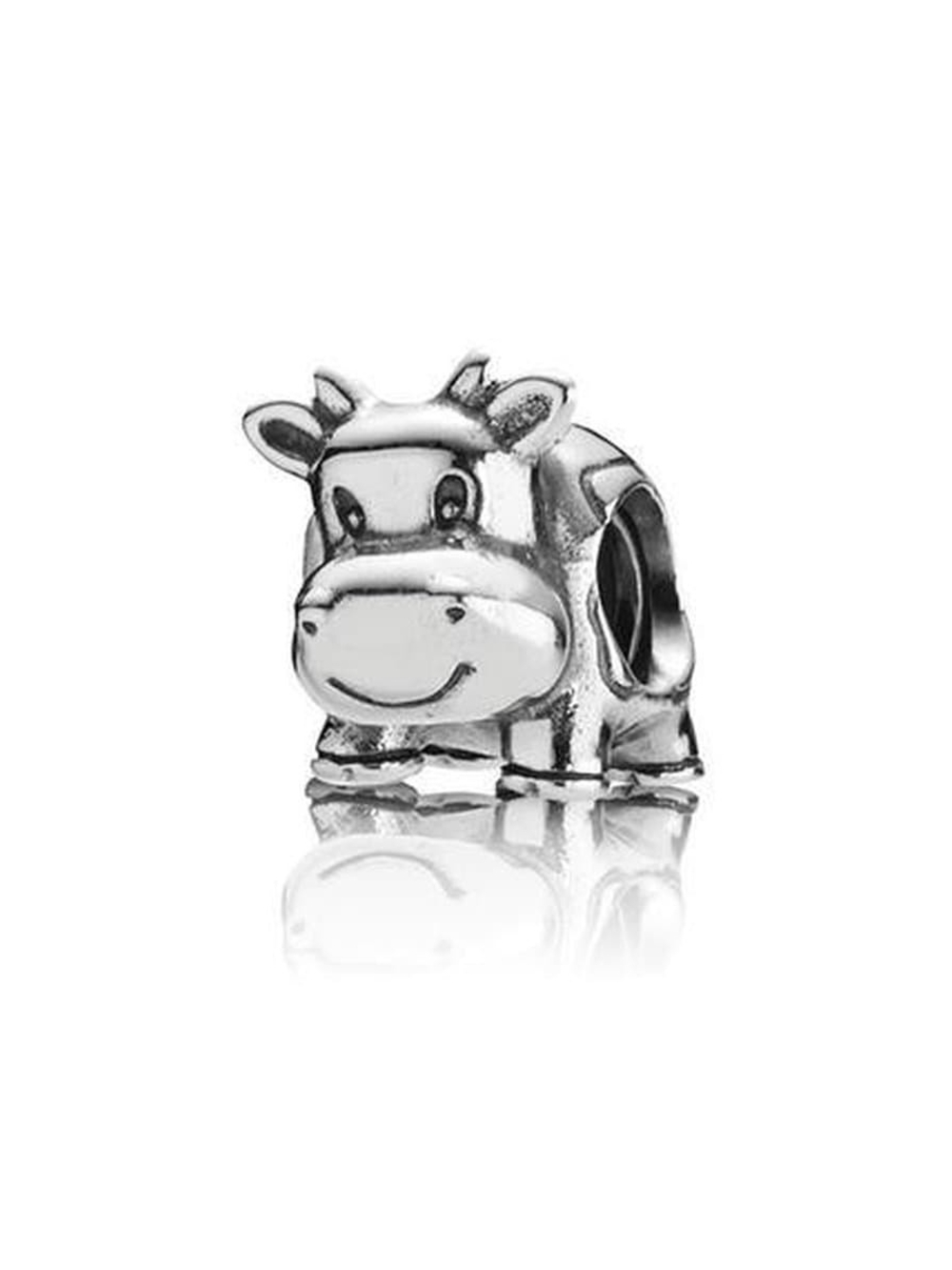 Pandora Silver Cow Charm